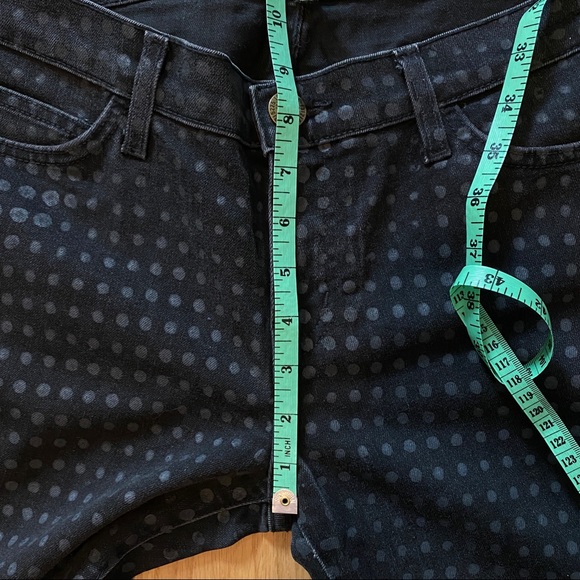 Current/Elliott Polka Dot Stiletto Jeans Sz 31 - Picture 7 of 10